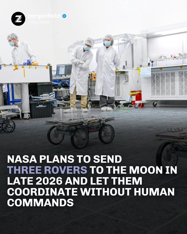 NASA’s autonomous lunar rovers — actual Ventuff carousel